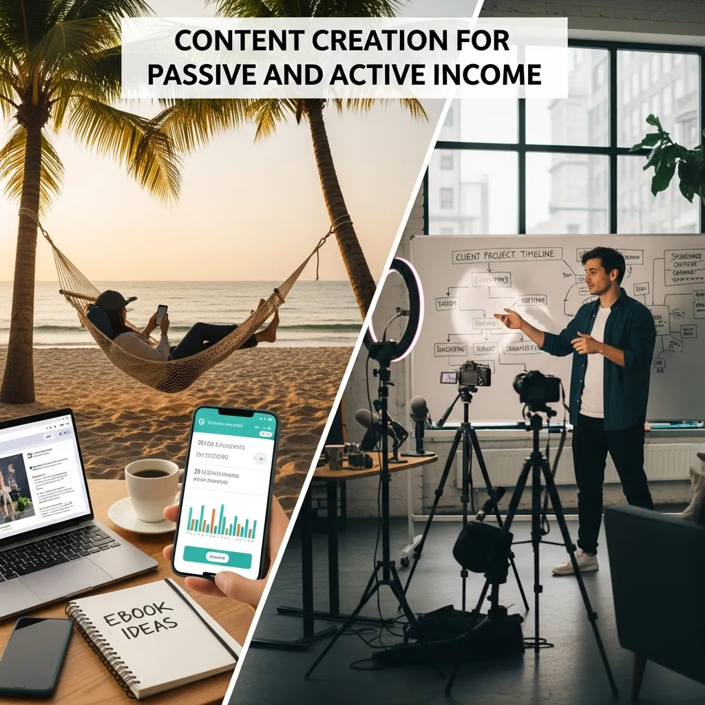 Content Creation for Passive and Active Income