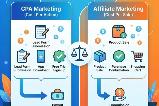 CPA Marketing vs Affiliate Marketing