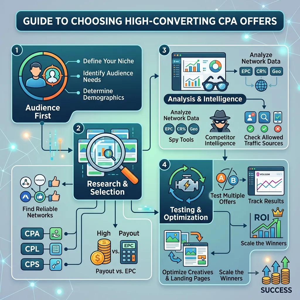 How to Choose High Converting CPA Offers for Better Results