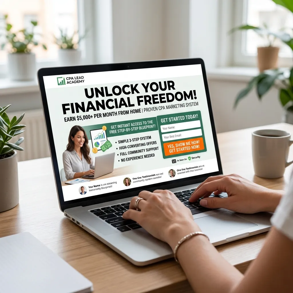 Key Elements of an Effective CPA Landing Page