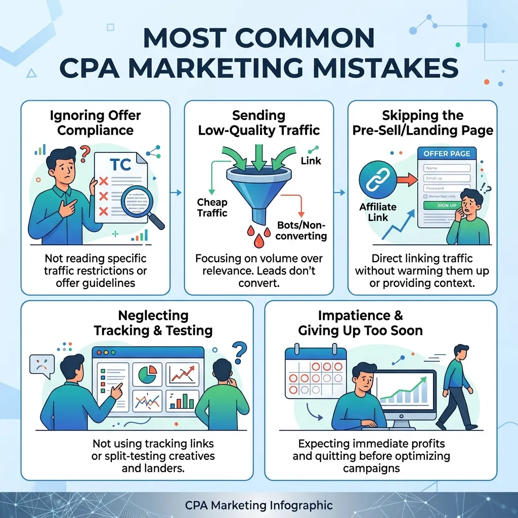 Common CPA Marketing Mistakes